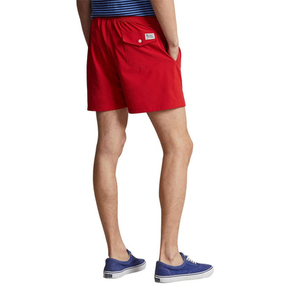 Red - Lifestyle - Ralph Lauren Mens Traveller Swim Shorts