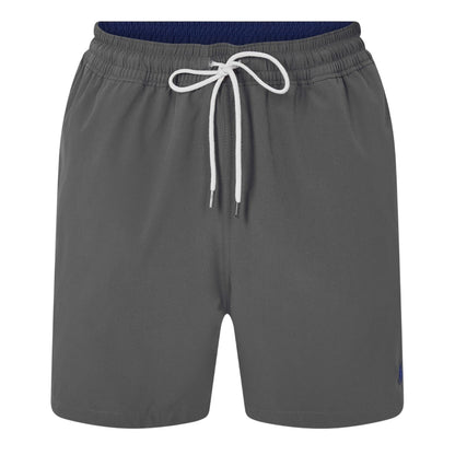 Grey - Front - Ralph Lauren Mens Traveller Swim Shorts