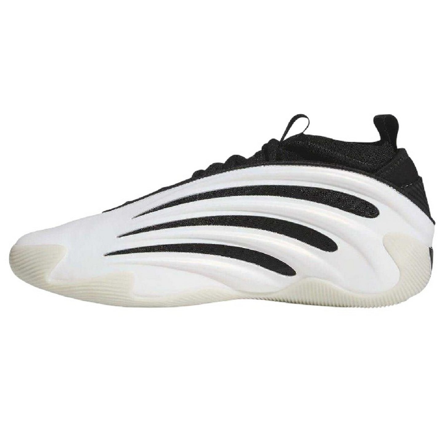 Olive-Black - Side - Adidas Mens Harden Volume 9 Basketball Shoes