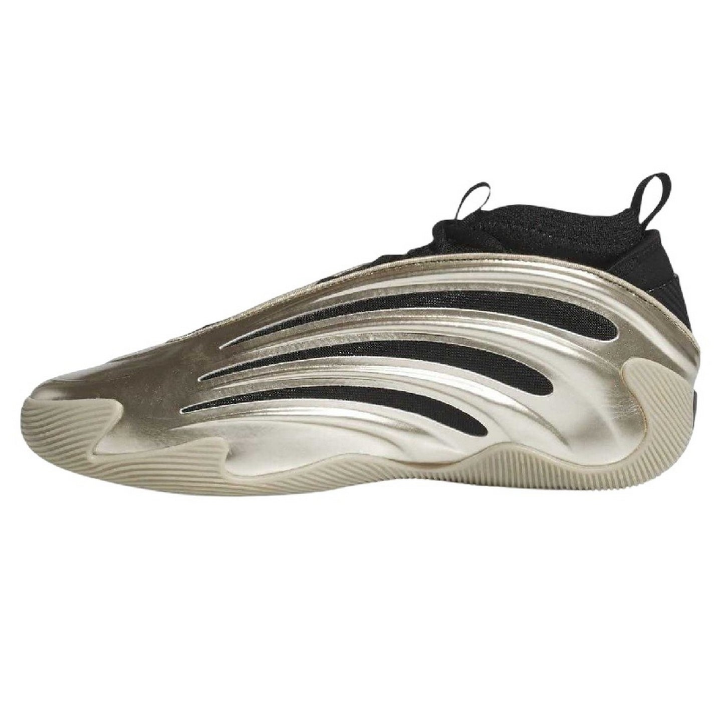 Cyberspace-Metallic - Side - Adidas Mens Harden Volume 9 Basketball Shoes