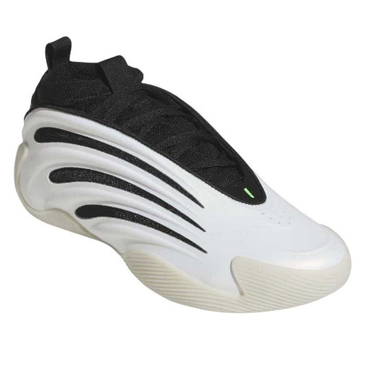 Olive-Black - Front - Adidas Mens Harden Volume 9 Basketball Shoes