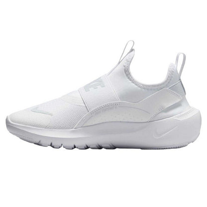 White - Side - Nike Childrens-Kids Flex Trainers
