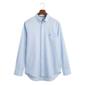 Blue - Front - Gant Mens A.Shield Poplin Regular Shirt
