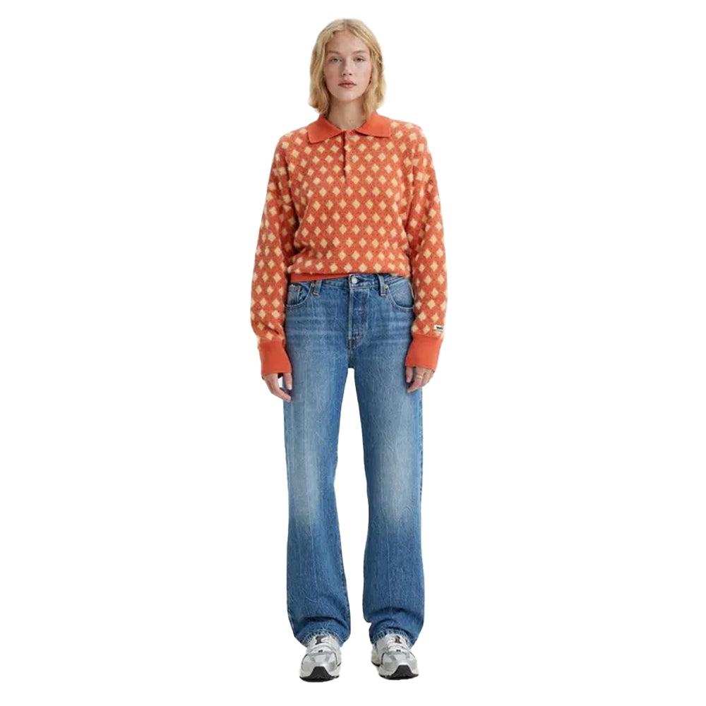 Denim - Front - Levis Womens-Ladies 501 90s Jeans