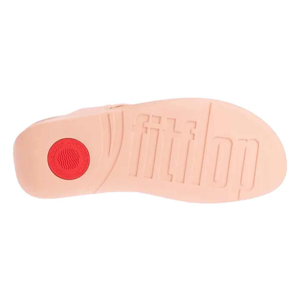 Blush - Side - FitFlop Womens-Ladies Lulu Leather Flip Flops