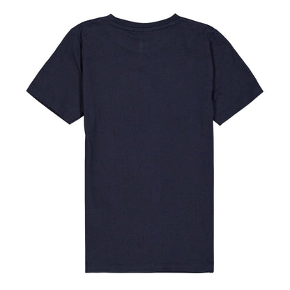 Dark Navy - Back - Lyle & Scott Childrens-Kids Logo Cotton T-Shirt
