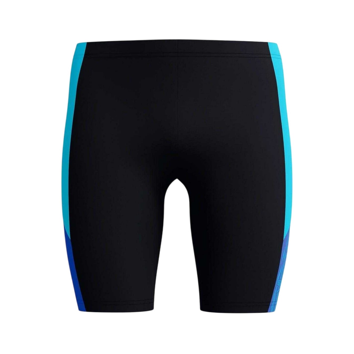 Black-Cobalt - Front - Speedo Mens Colour Block Jammer Shorts