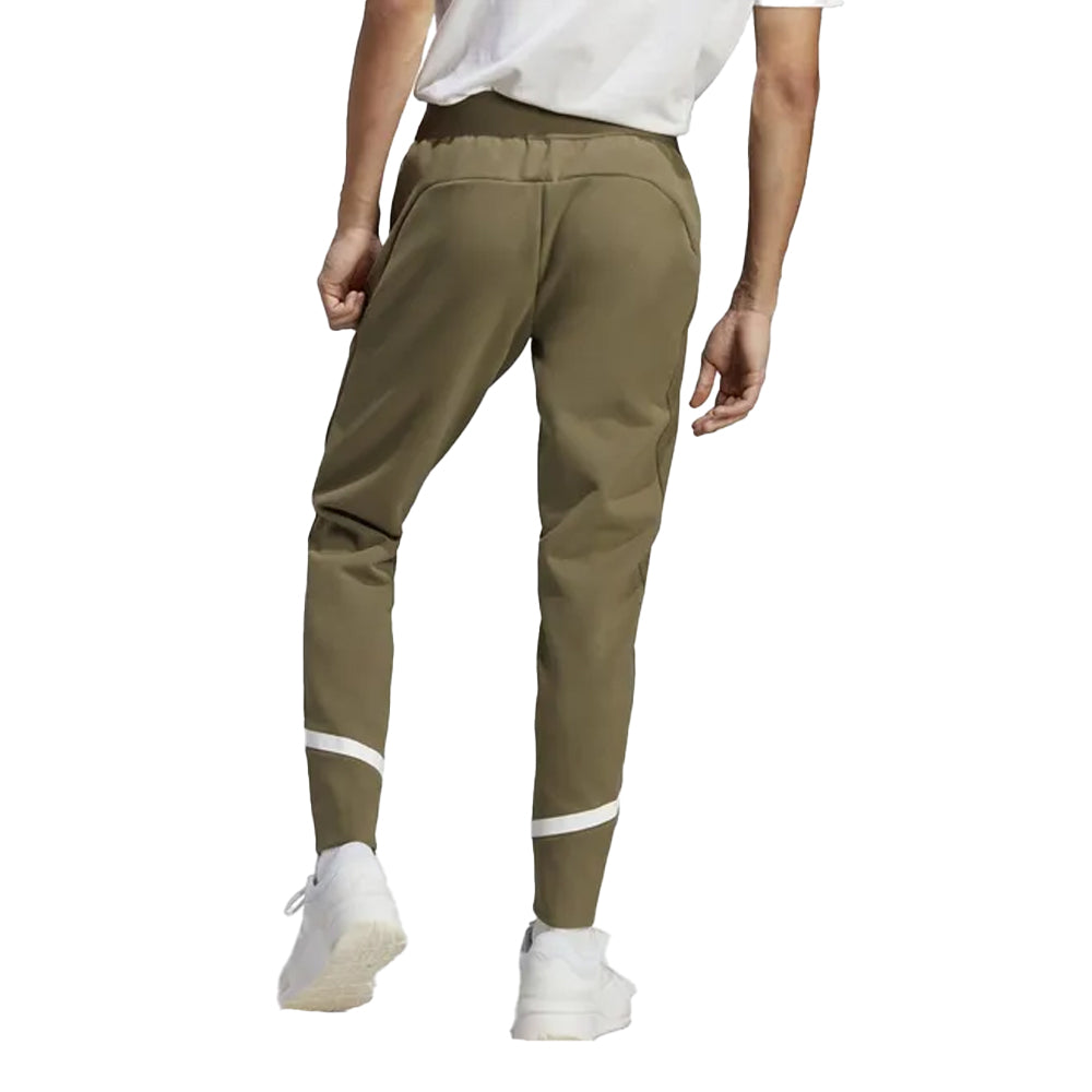 Olive - Back - Adidas Mens Designed 4 Germany Tracksuit Bottoms