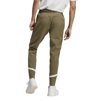 Olive - Back - Adidas Mens Designed 4 Germany Tracksuit Bottoms