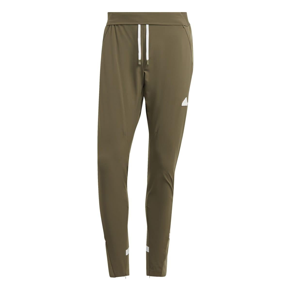Olive - Front - Adidas Mens Designed 4 Germany Tracksuit Bottoms