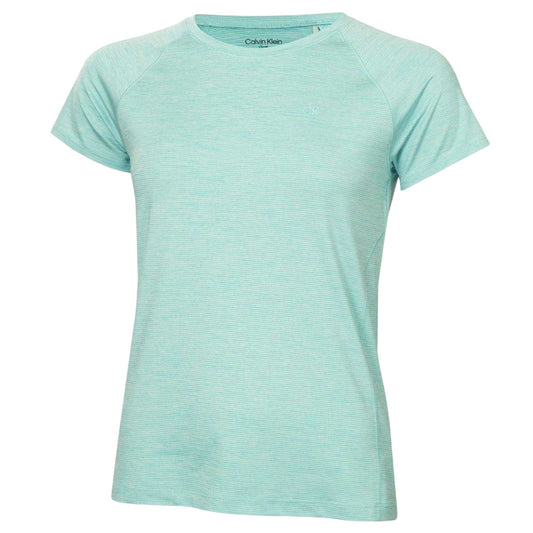 Jade Green - Front - Calvin Klein Womens-Ladies Golf T-Shirt
