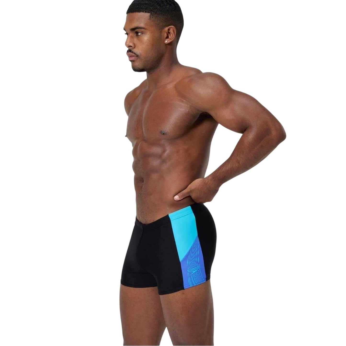 Cobalt - Lifestyle - Speedo Mens Dive Aquashort Colour Block Jammer Shorts