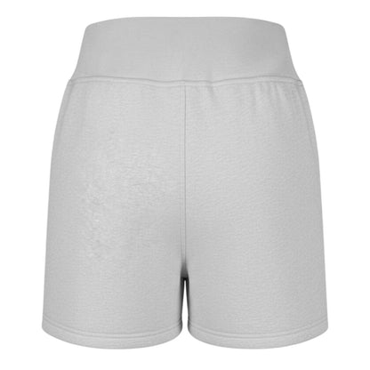 Grey Marl - Back - USA Pro Womens-Ladies Fleece Regular Shorts