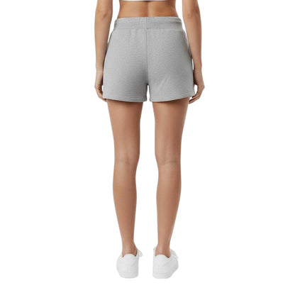 Grey Marl - Side - USA Pro Womens-Ladies Fleece Regular Shorts