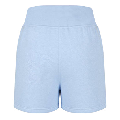 Blue Marl - Back - USA Pro Womens-Ladies Fleece Regular Shorts