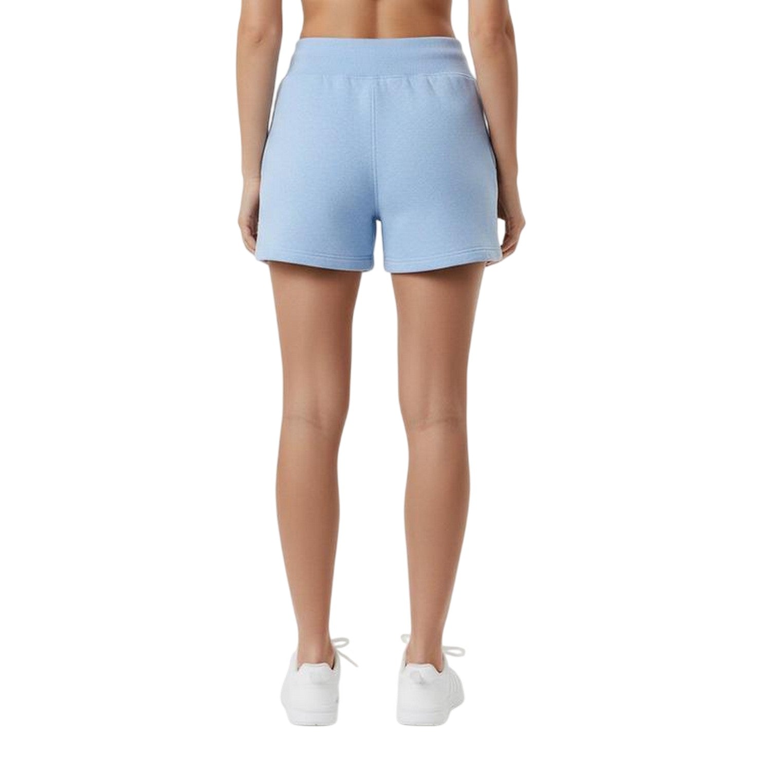 Blue Marl - Side - USA Pro Womens-Ladies Fleece Regular Shorts
