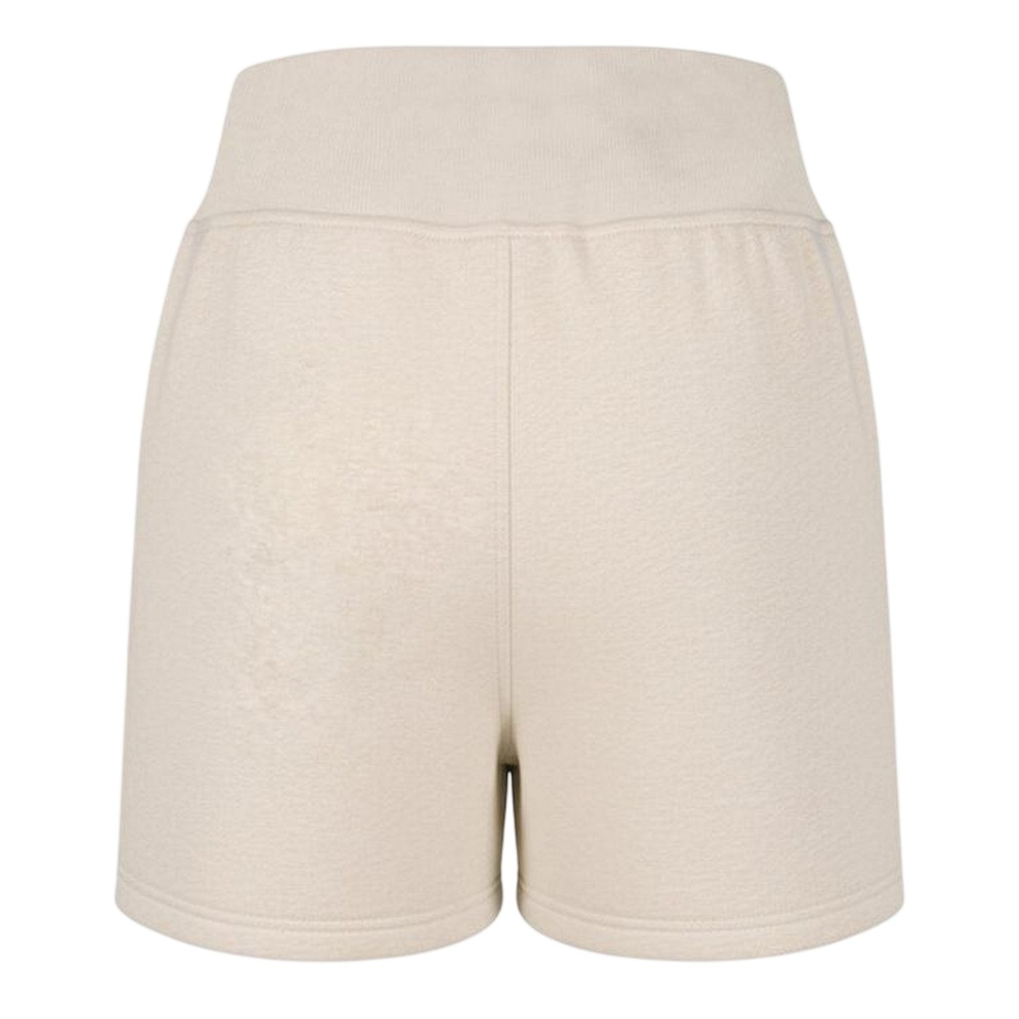 Cream - Back - USA Pro Womens-Ladies Fleece Regular Shorts