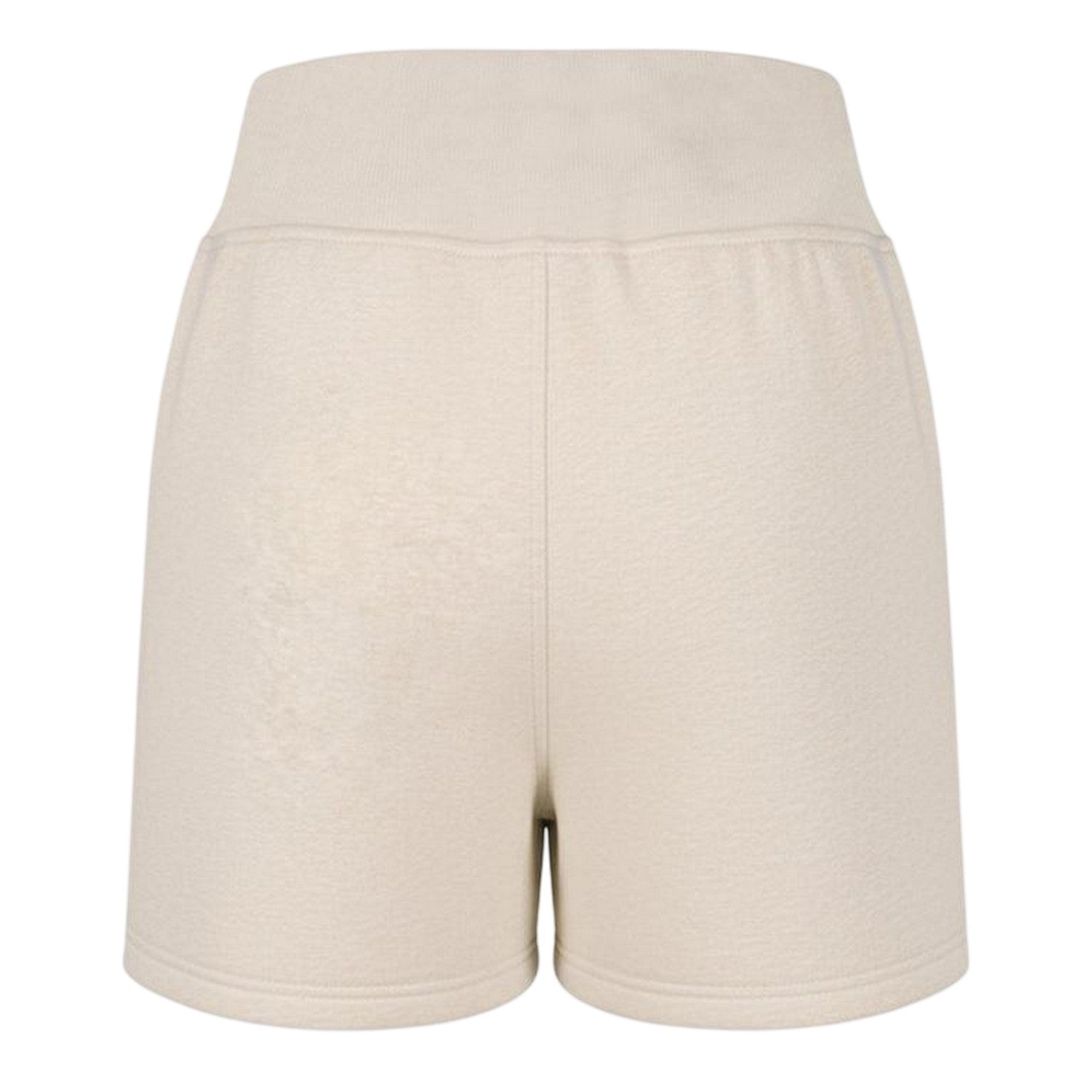 Cream - Back - USA Pro Womens-Ladies Fleece Regular Shorts