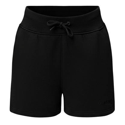 Black - Front - USA Pro Womens-Ladies Fleece Regular Shorts