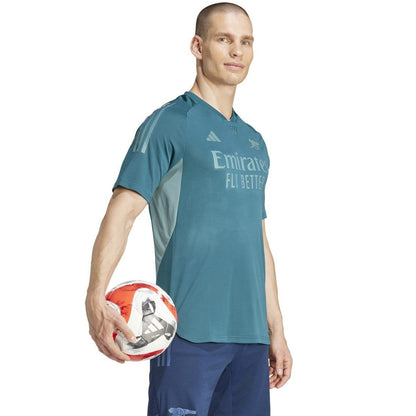 Green - Side - Lacoste Mens 2023-24 European Arsenal FC Training Jersey