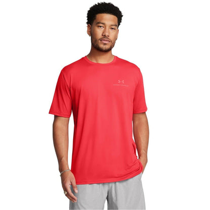 Red - Side - Under Armour Mens Vanish Energy T-Shirt