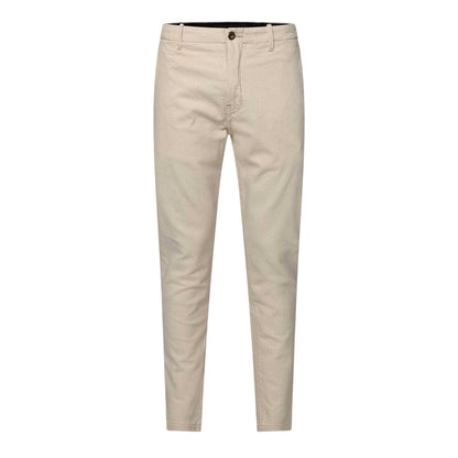 Cream - Front - Replay Mens Chinos