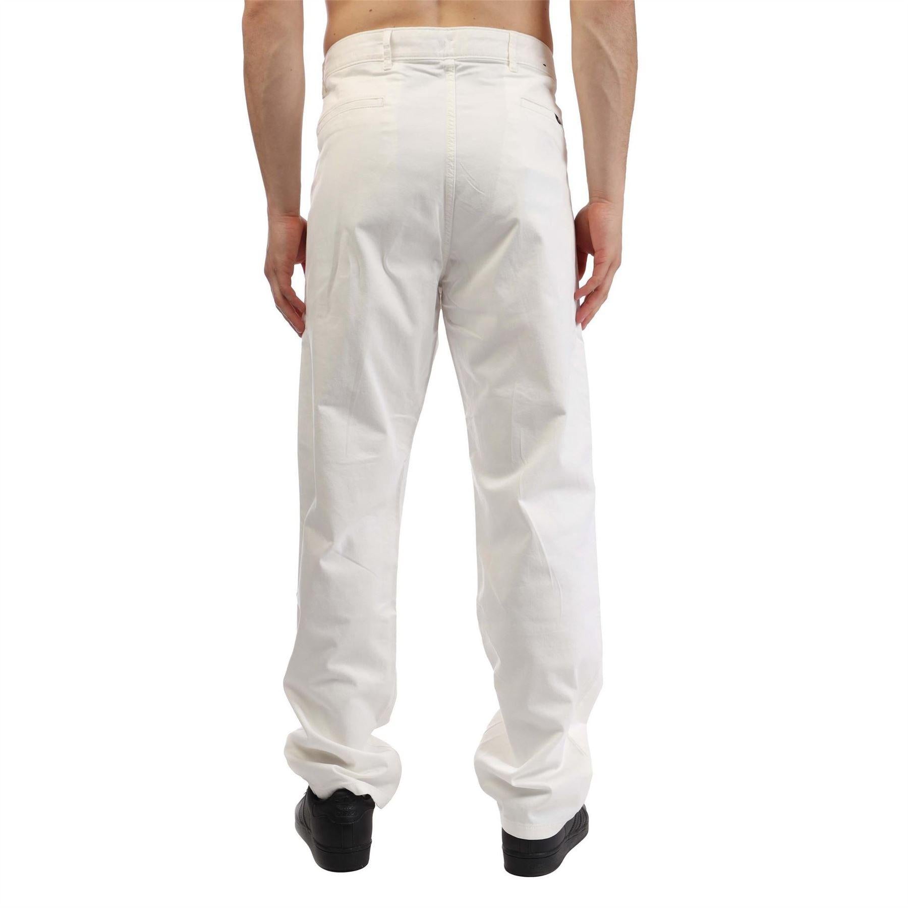 Natural - Back - Boss Mens Cotton Chinos