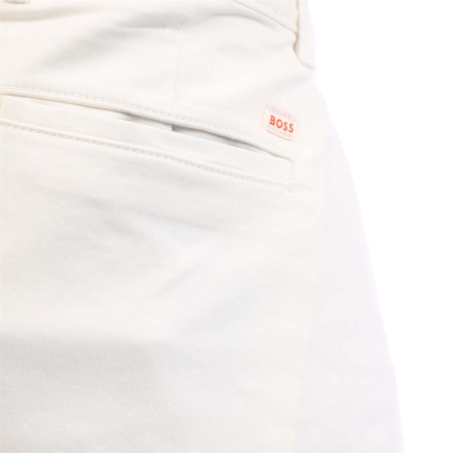 Natural - Side - Boss Mens Cotton Chinos