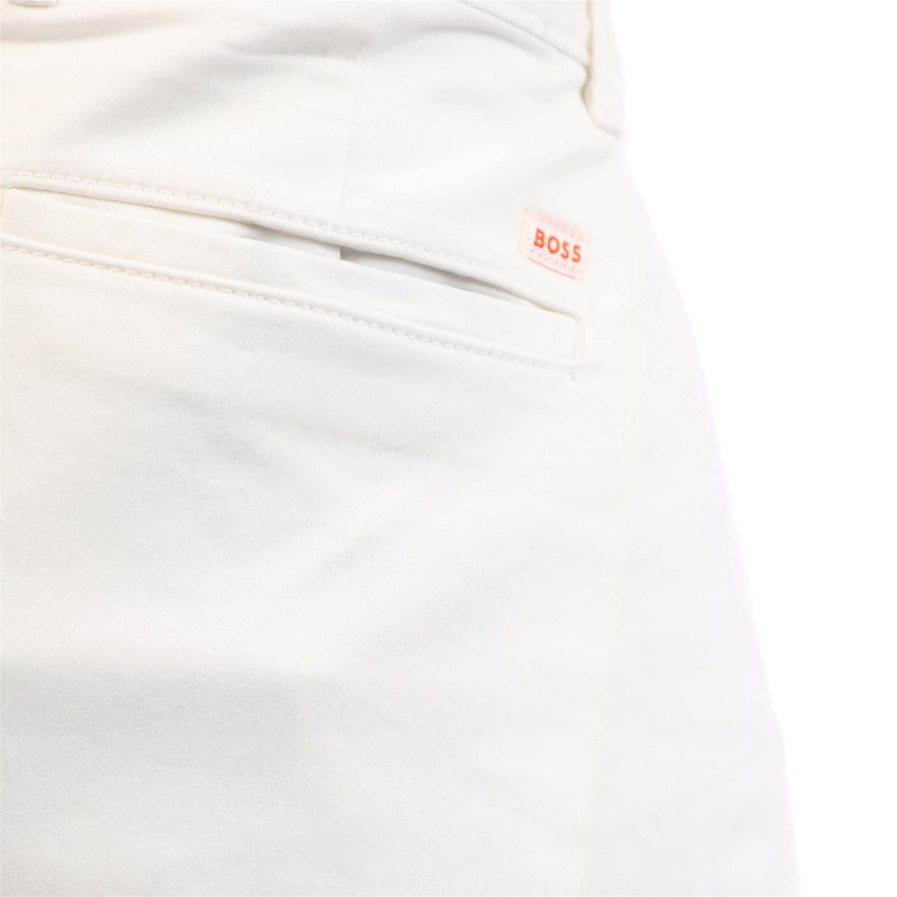 Natural - Side - Boss Mens Cotton Chinos