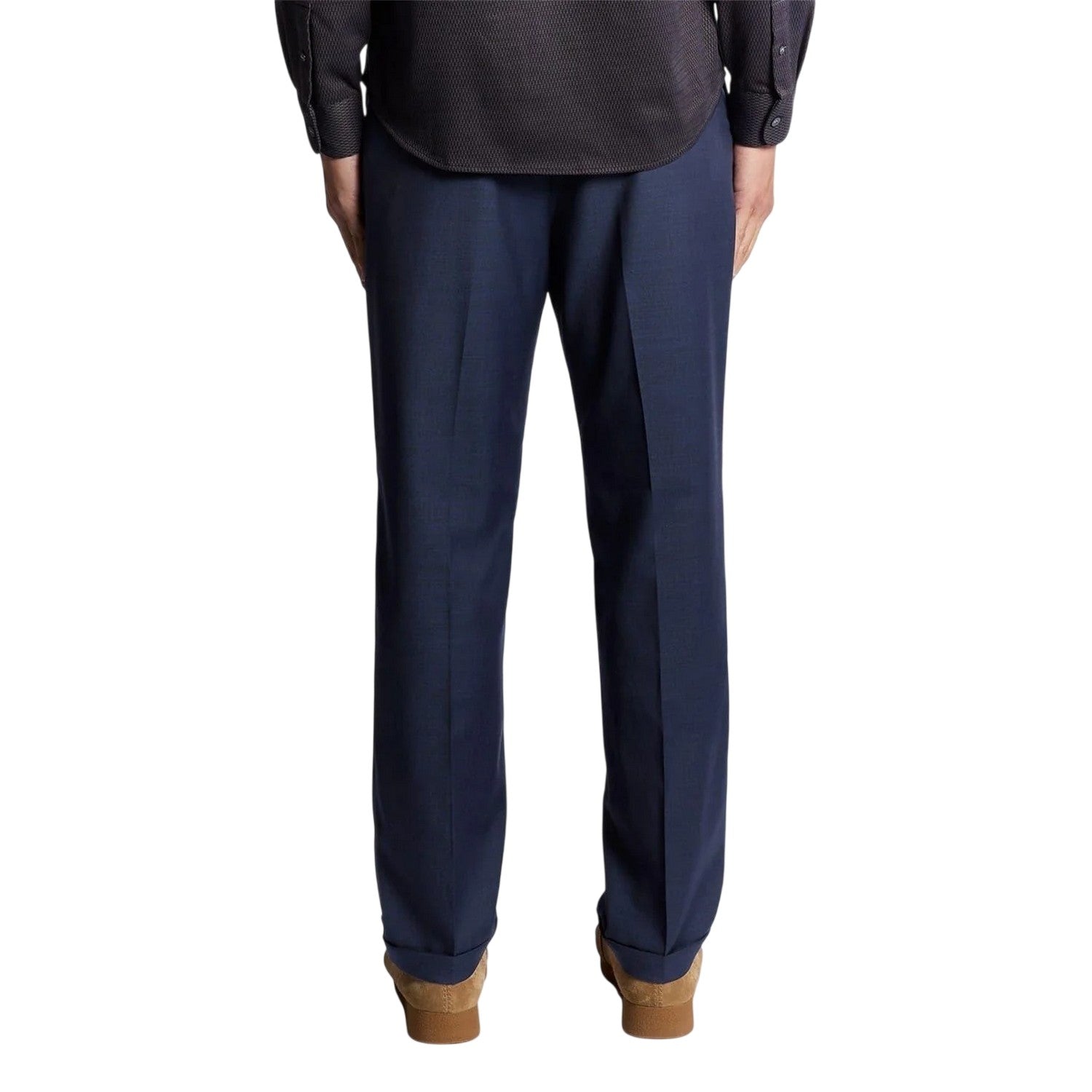 Carbon - Back - Lyle & Scott Mens Regular Chinos