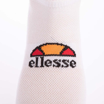 White - Side - Ellesse Unisex Adult Rebi Trainer Socks