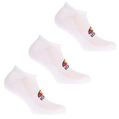 White - Front - Ellesse Unisex Adult Rebi Trainer Socks