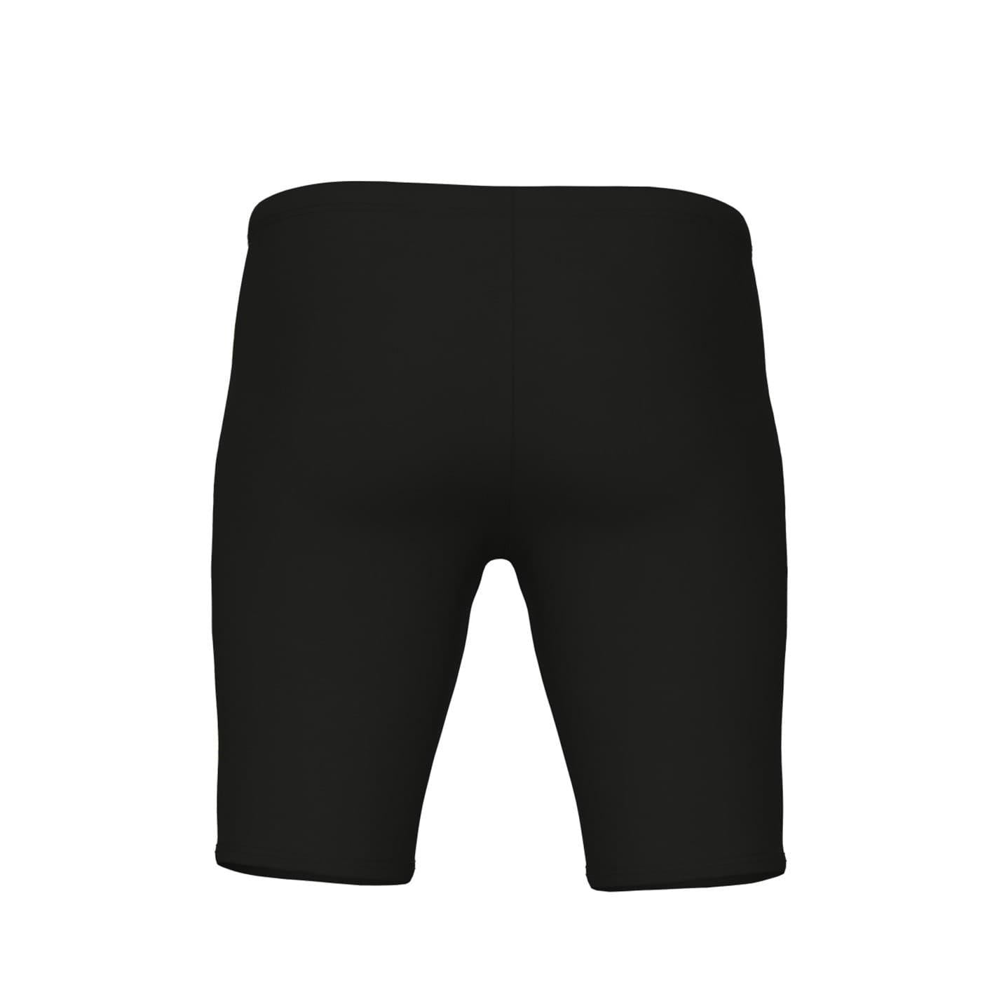 Black - Back - Arena Mens Graphic Print Swim Shorts