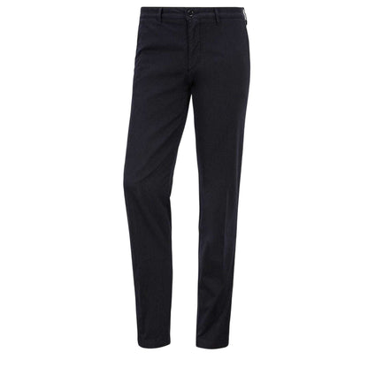 Dark Blue - Front - Boss Mens Chinos