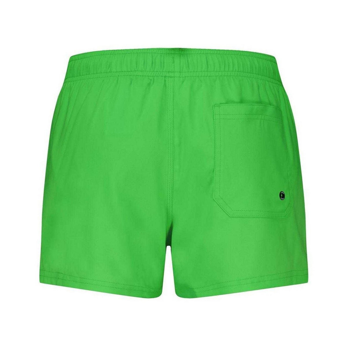 Green - Back - Puma Mens Logo Swim Shorts