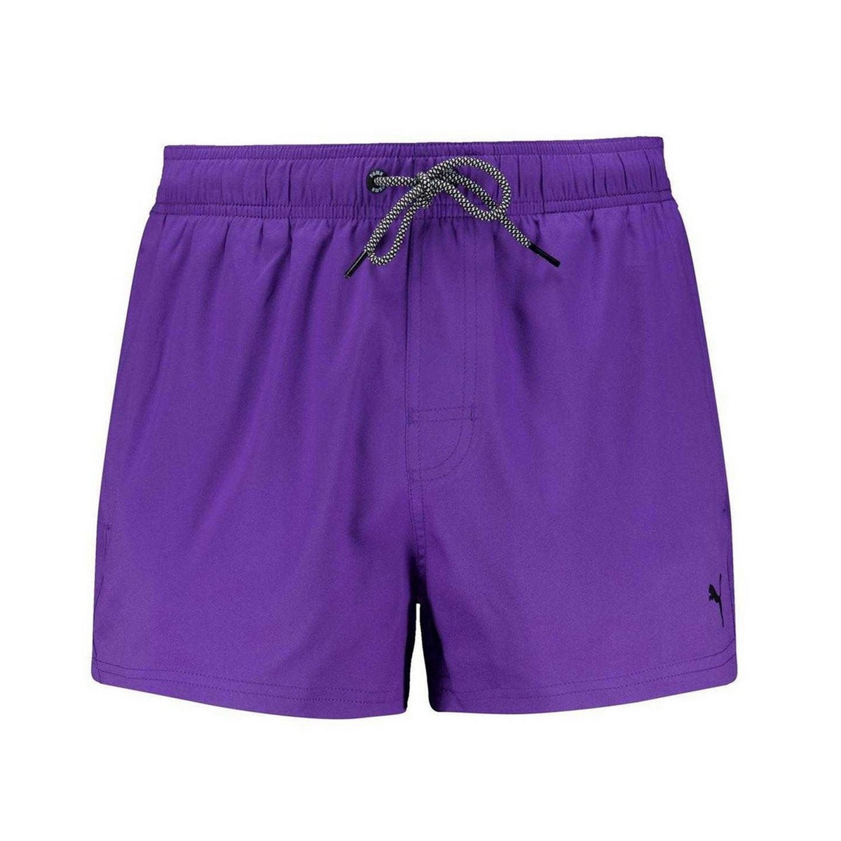 Violet - Front - Puma Mens Logo Swim Shorts