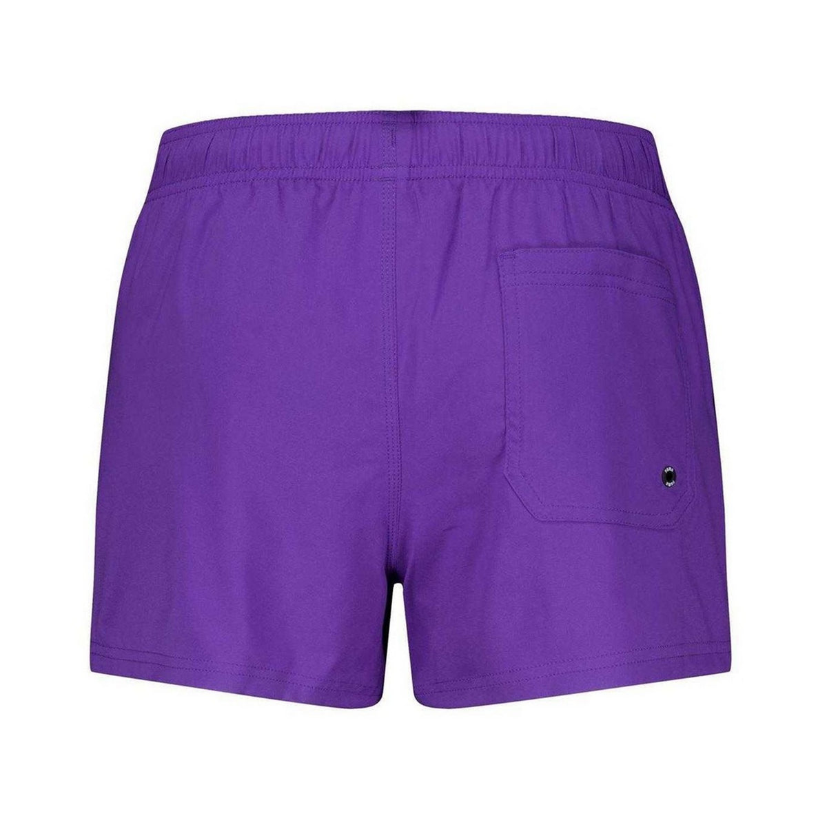 Violet - Back - Puma Mens Logo Swim Shorts
