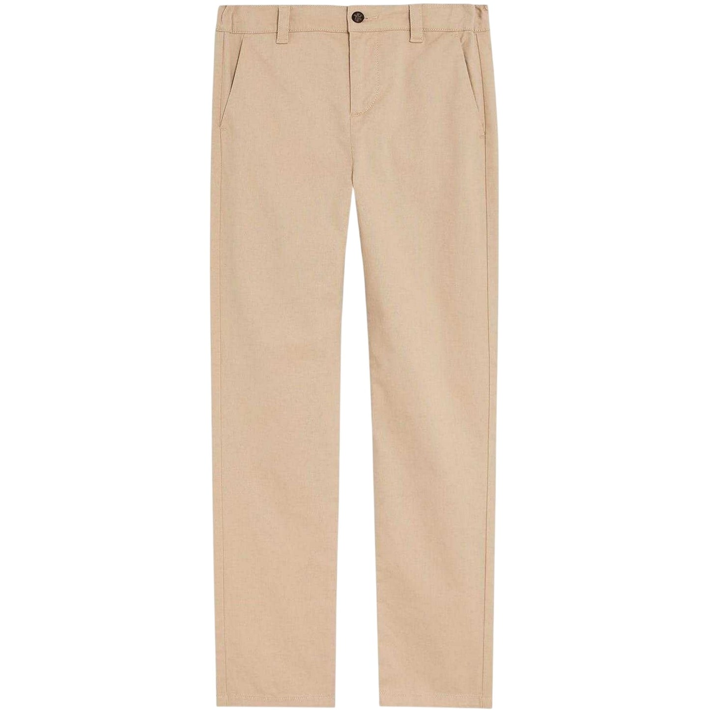 Stone - Front - Lyle & Scott Childrens-Kids Chinos
