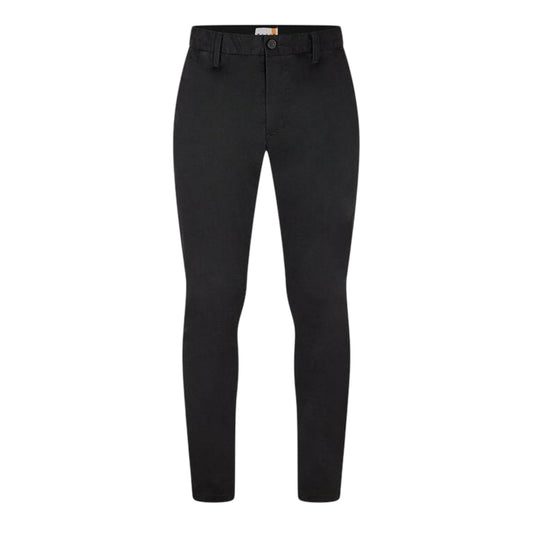 Black - Front - Timberland Mens Twill Slim Chinos