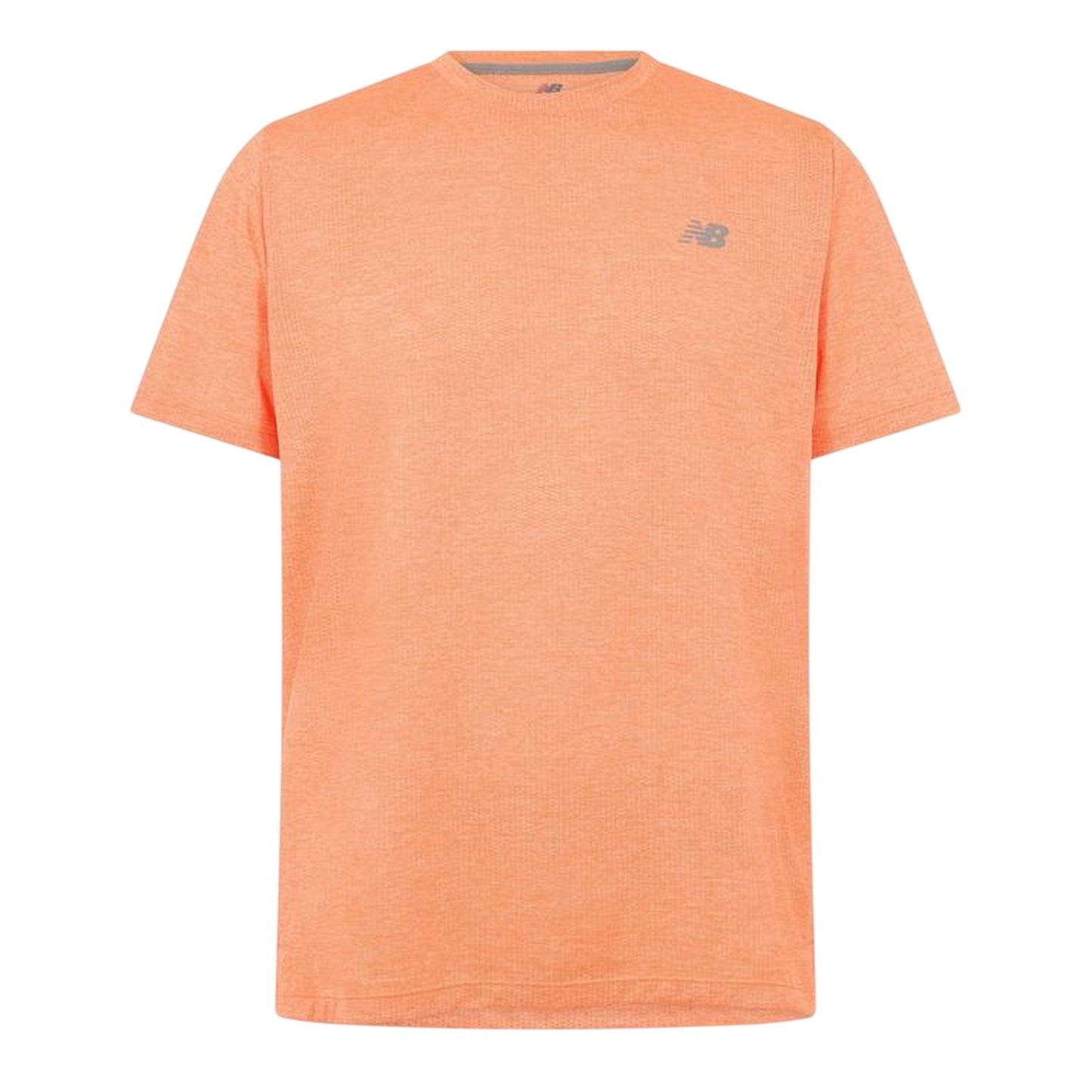 Orange - Front - New Balance Mens Essentials Running T-Shirt