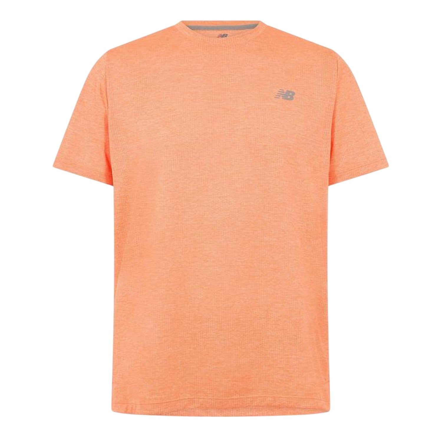 Orange - Front - New Balance Mens Essentials Running T-Shirt