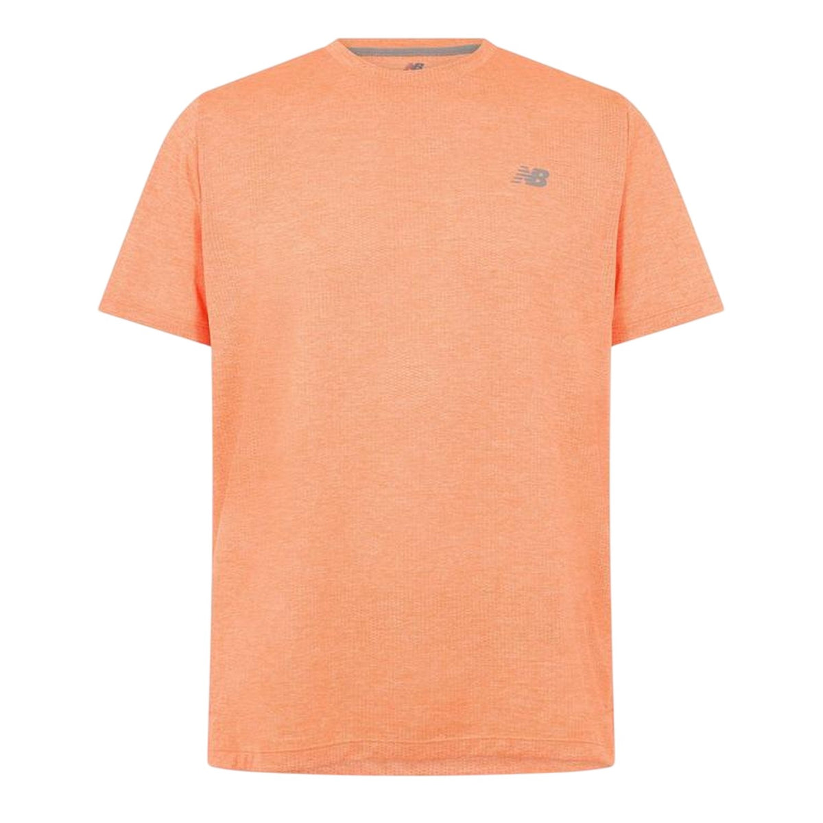 Orange - Front - New Balance Mens Essentials Running T-Shirt