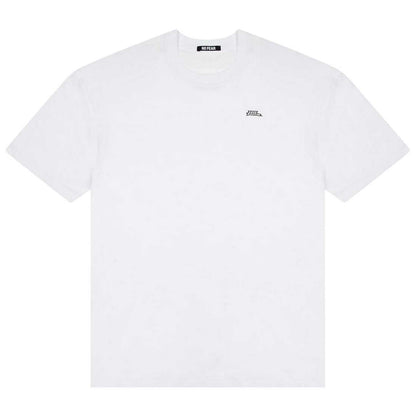 White - Front - No Fear Mens Logo Cotton T-Shirt