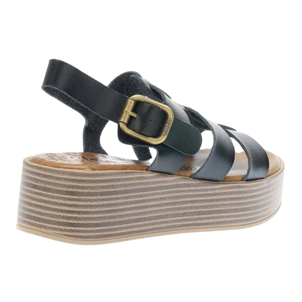 Black - Lifestyle - Blowfish Womens-Ladies Malibu London-B Platform Sandals