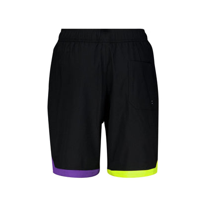 Black - Back - Puma Mens Loose Fit Swim Shorts