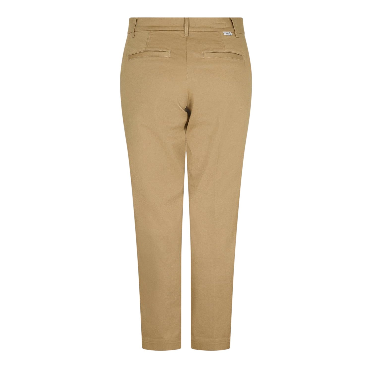 Khaki - Back - Levis Mens Essential Chinos