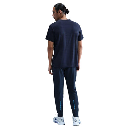 Midnight Navy - Back - Nike Mens City Side Running T-Shirt