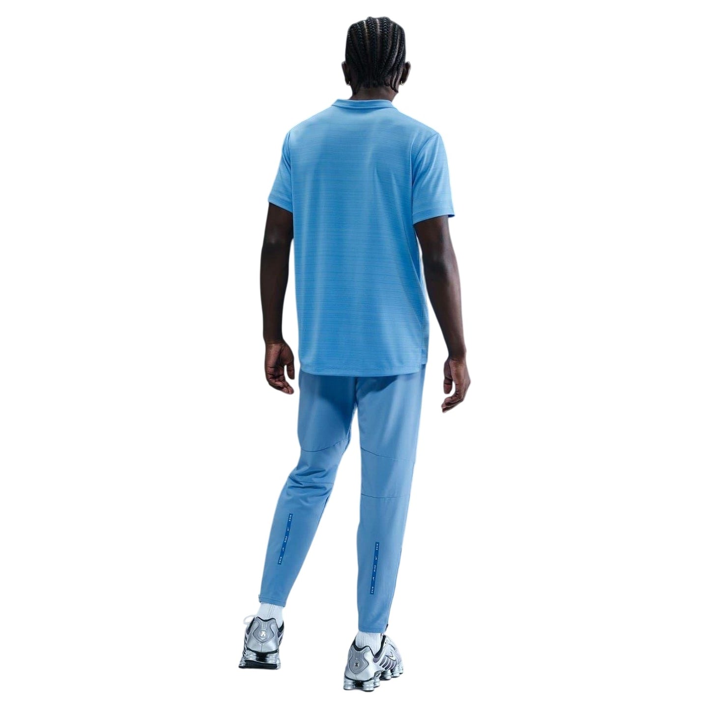 University Blue - Back - Nike Mens City Side Running T-Shirt