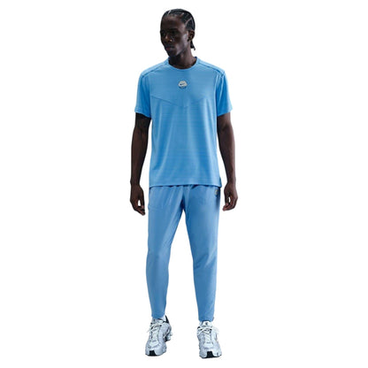 University Blue - Side - Nike Mens City Side Running T-Shirt