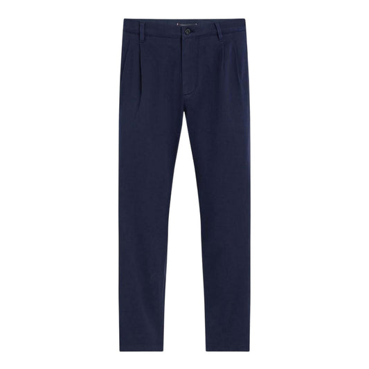 Blue - Front - Tommy Hilfiger Mens Tapered Chinos